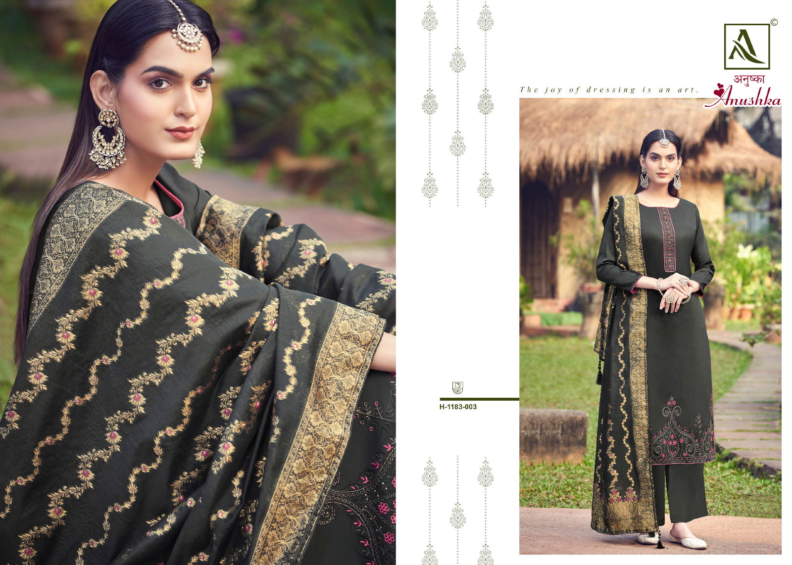 Anushka By Alok Suits 001-006 Designer Salwar Suits Catalog